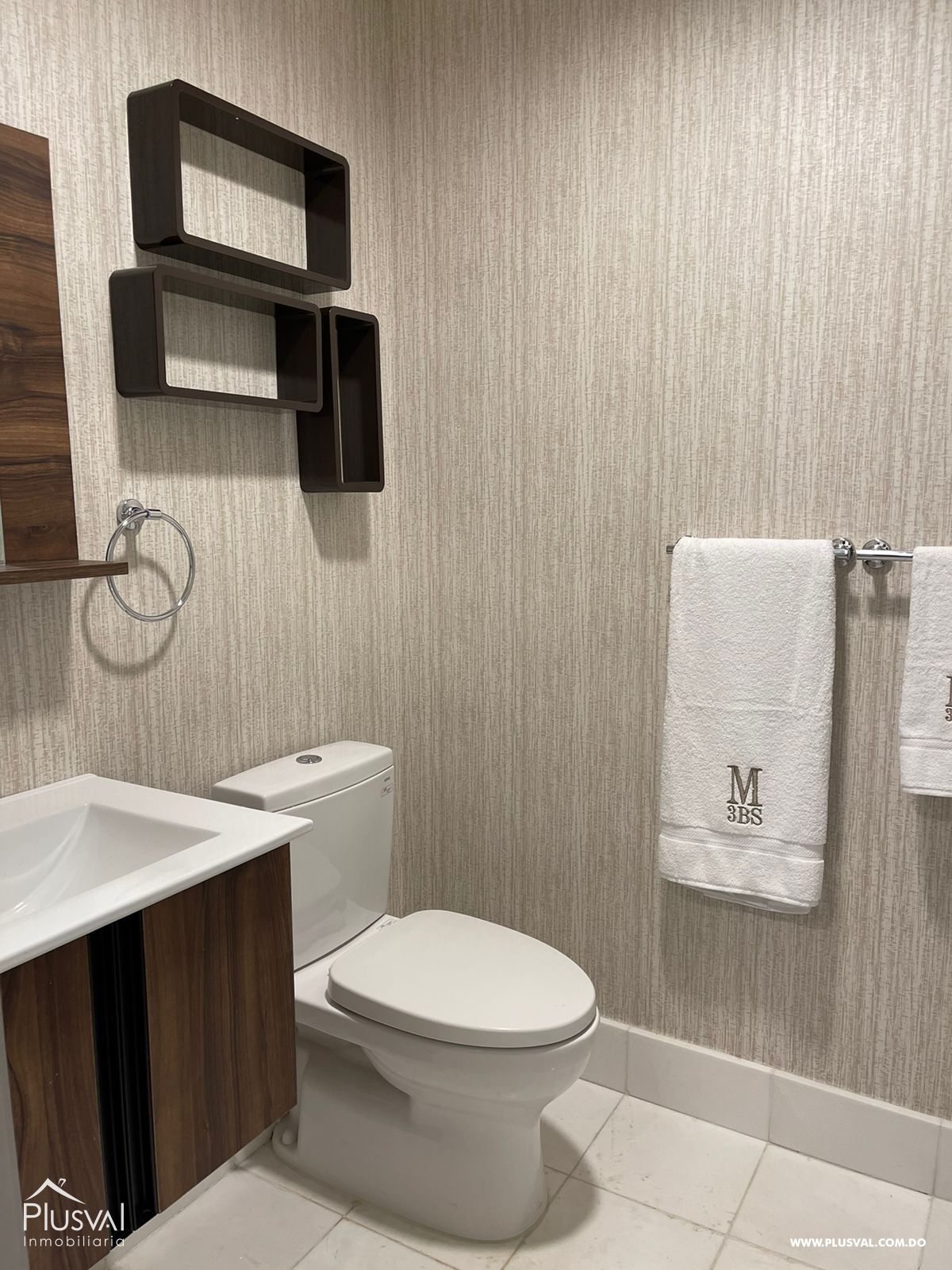 Apartamento de 1 habitación en alquiler + estudio amueblado en Piantini 289495