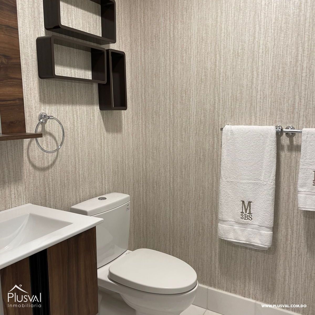 Apartamento de 1 habitación en alquiler + estudio amueblado en Piantini 289495