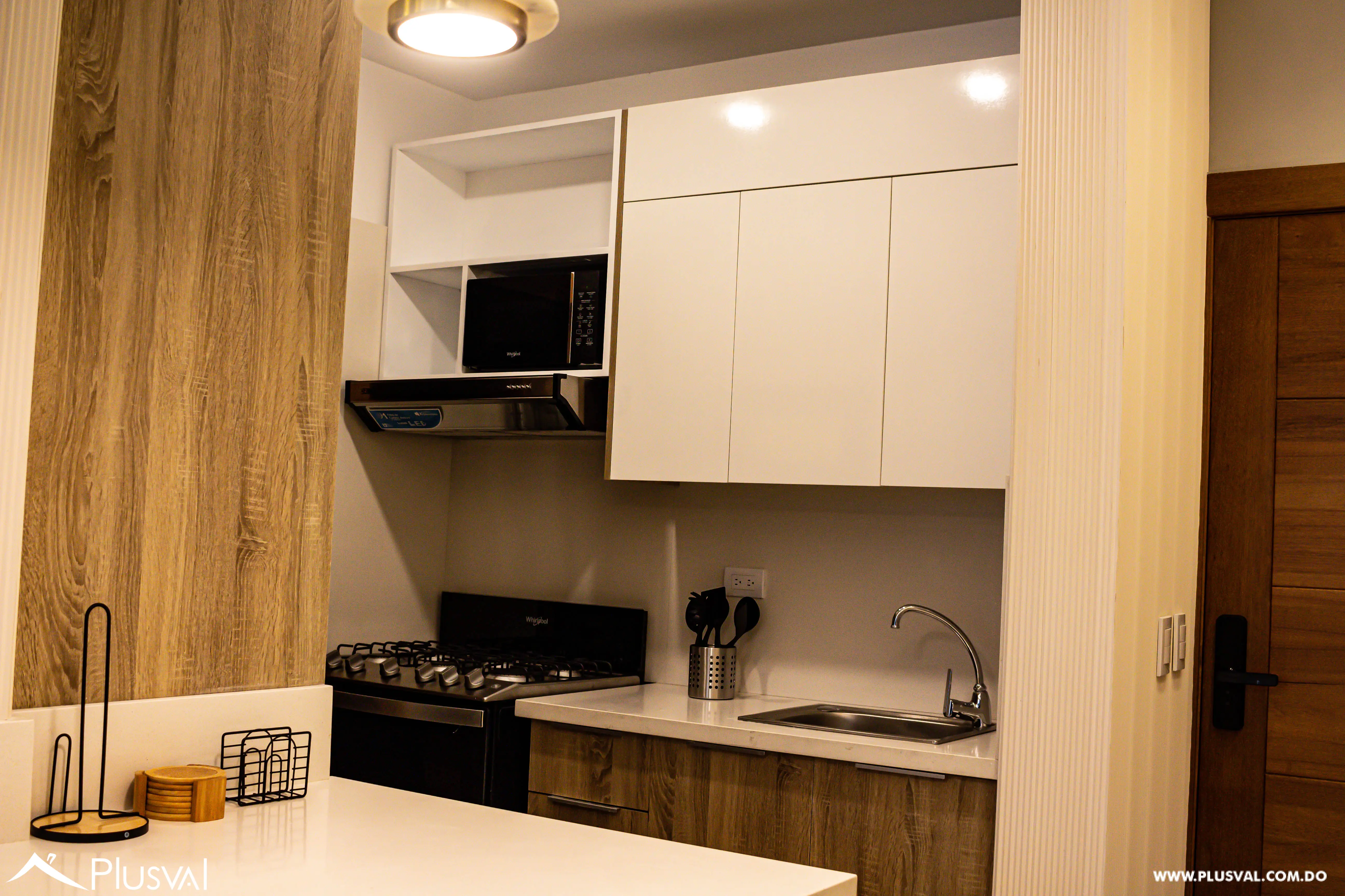 Apartamento en venta de 1 habitación amueblado en Evaristo Morales 492919