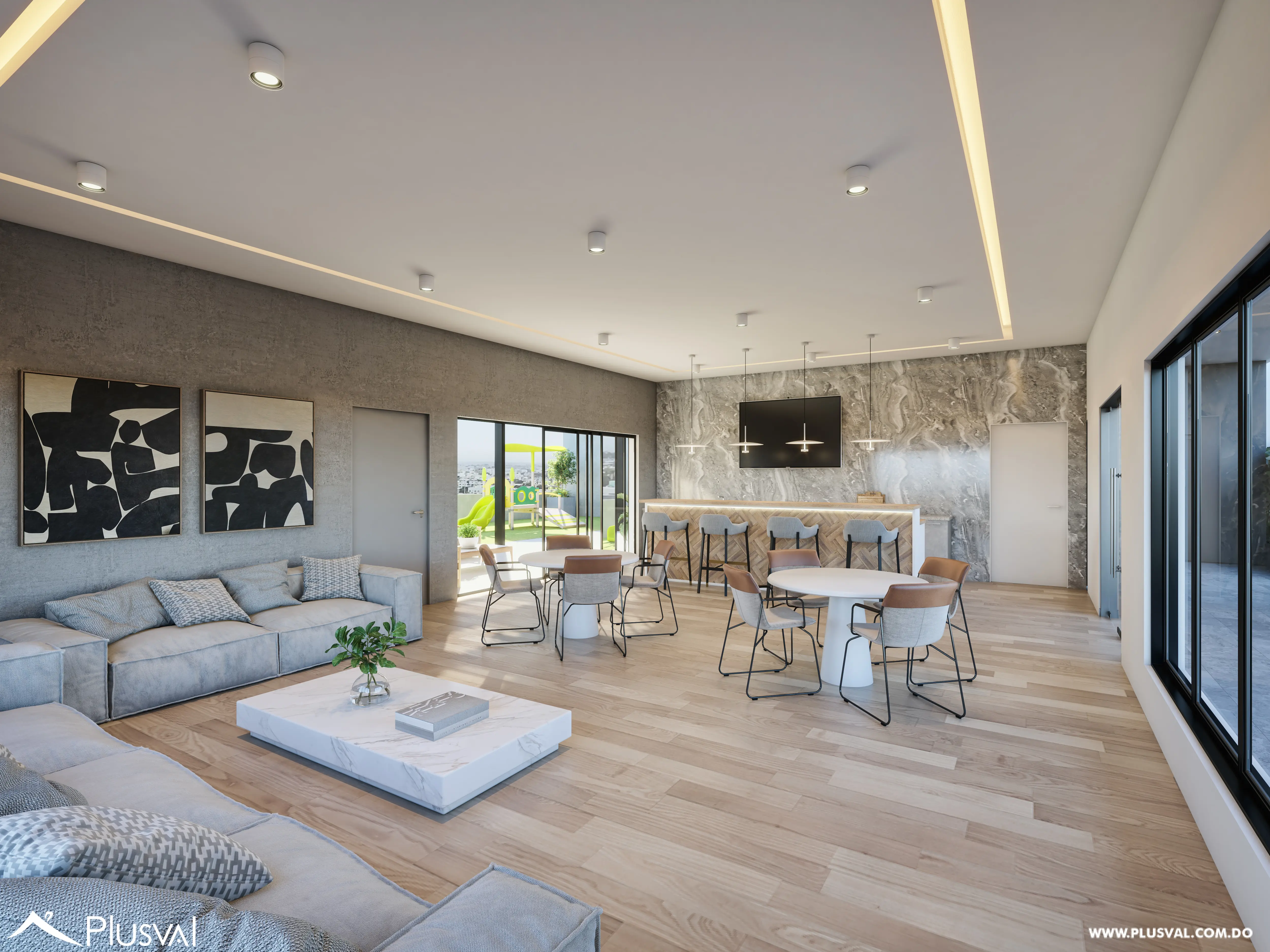 Proyecto de apartamentos de 2 y 3 habitaciones en Renacimiento 466853