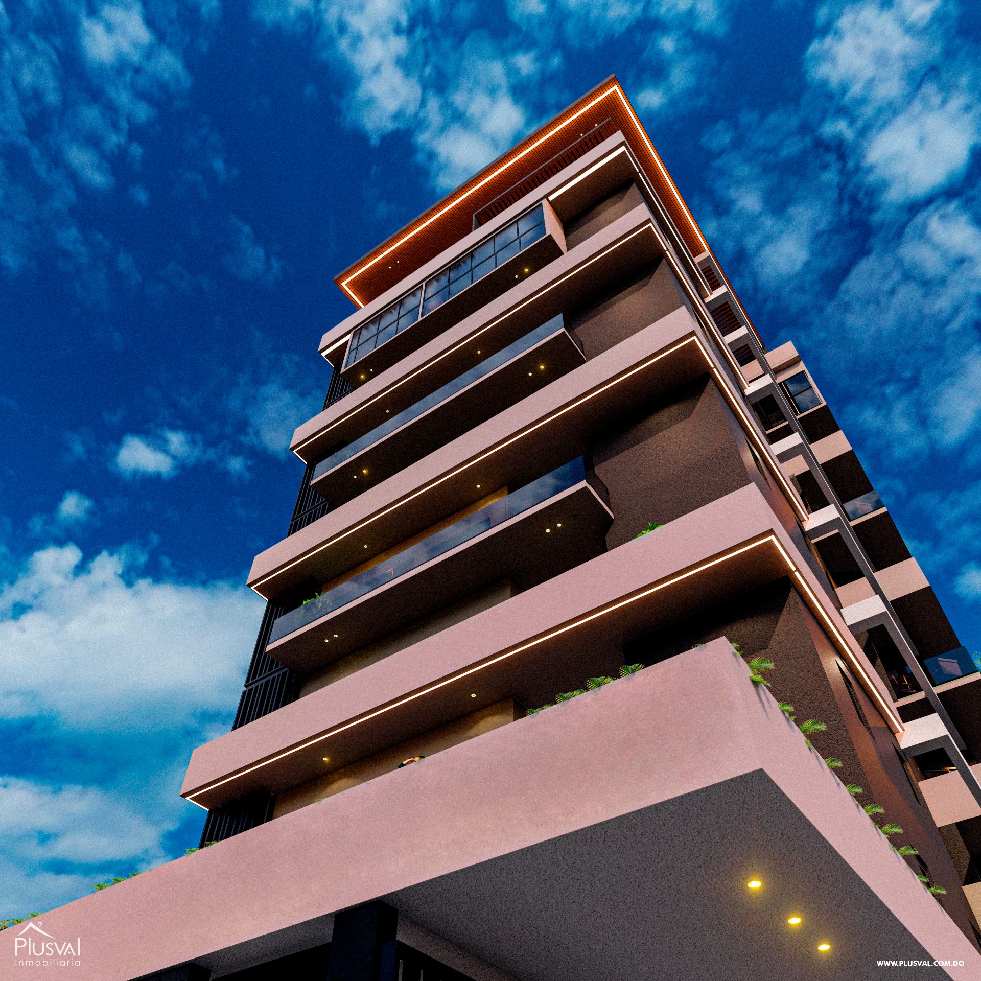 Moderna torre residencial en sector exclusivo en Santiago 272863