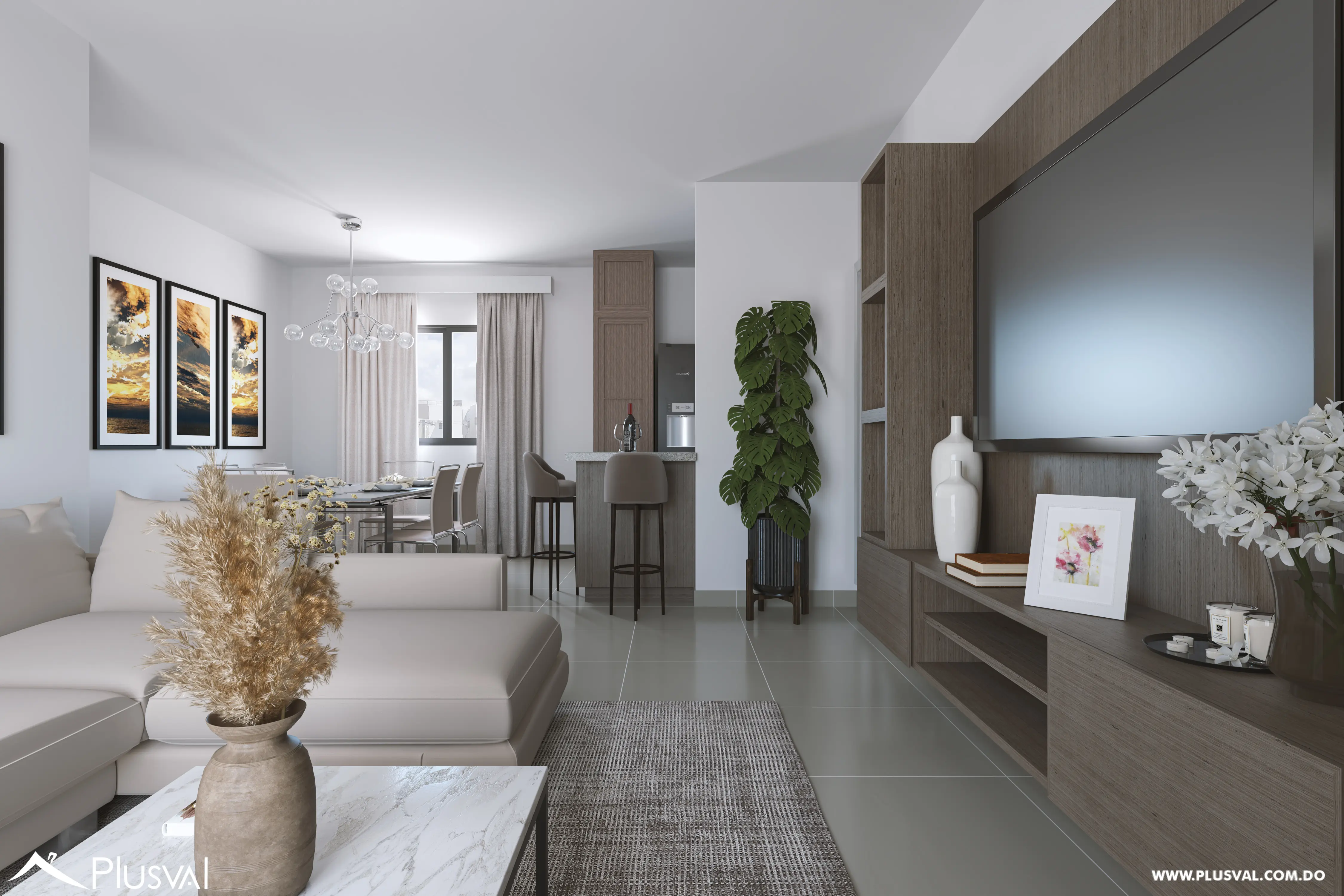 Apartamentos Modernos con Terraza y Patio en Santo Domingo Oeste 478972