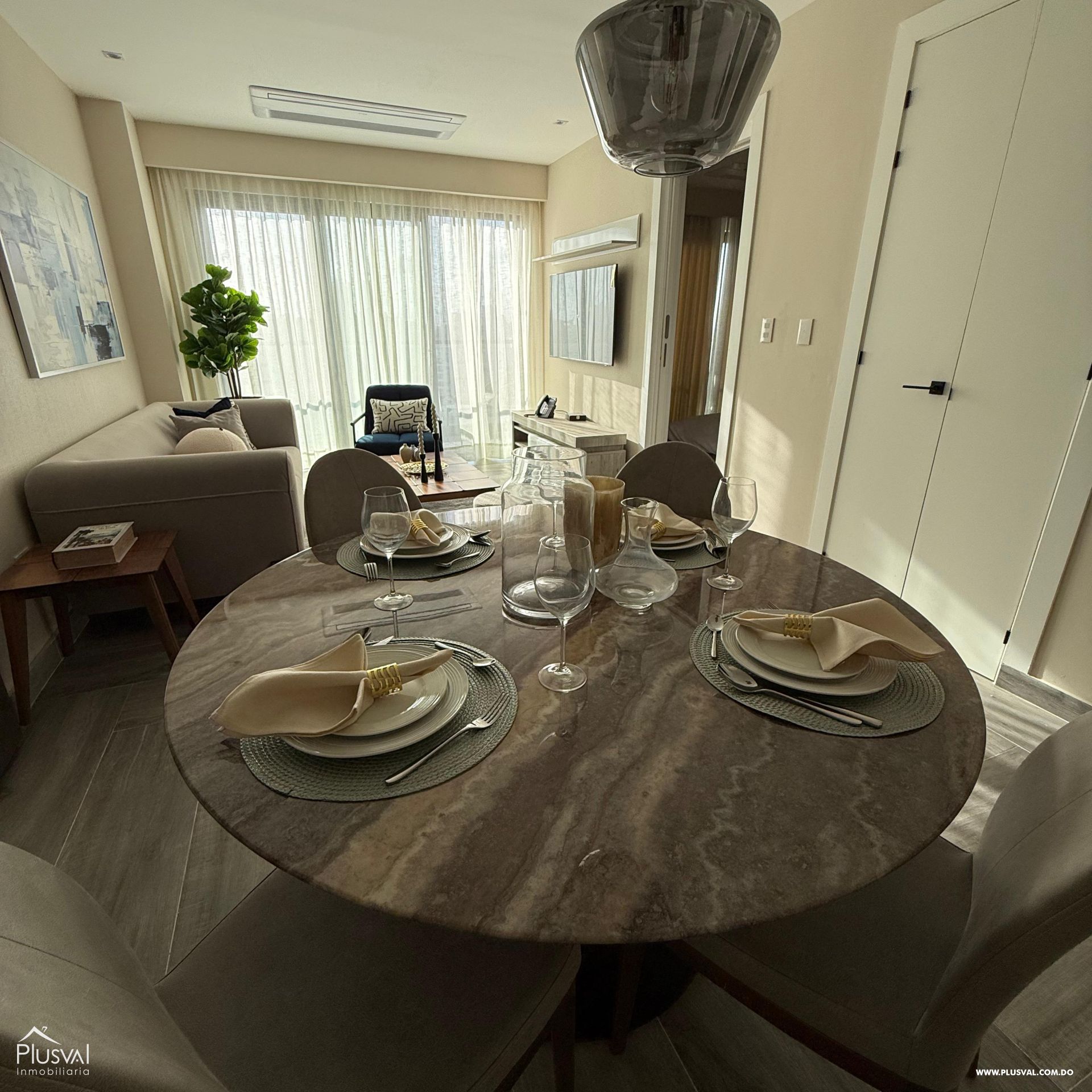 Apartamento en venta finamente amueblado  en Naco 411119