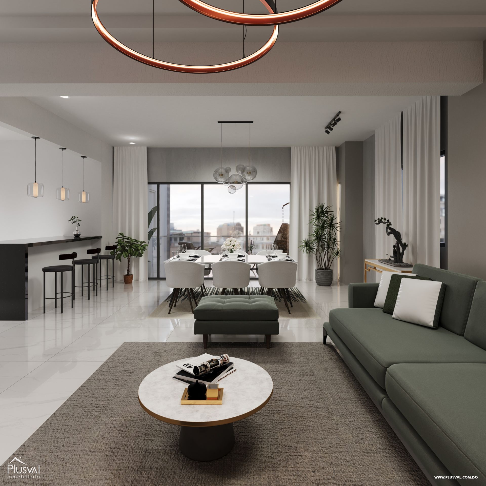 Apartamento en Los Cacicazgos de 1 y 3 habitaciones 338109