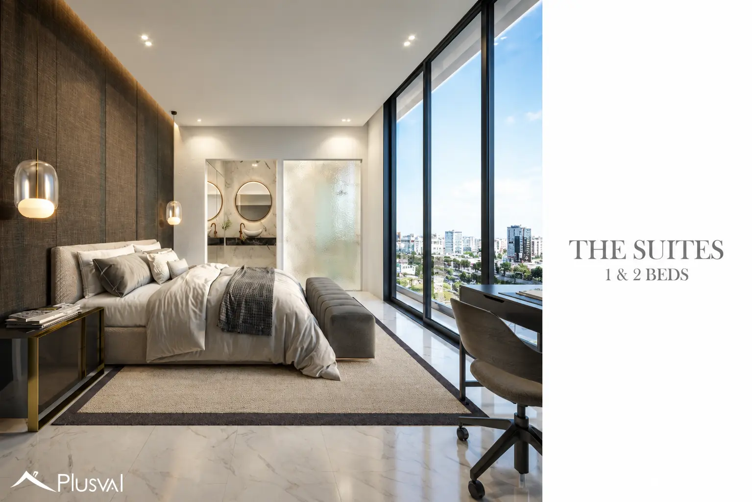 Venta de apartamento de 1 habitación en torre de lujo de Naco 516274