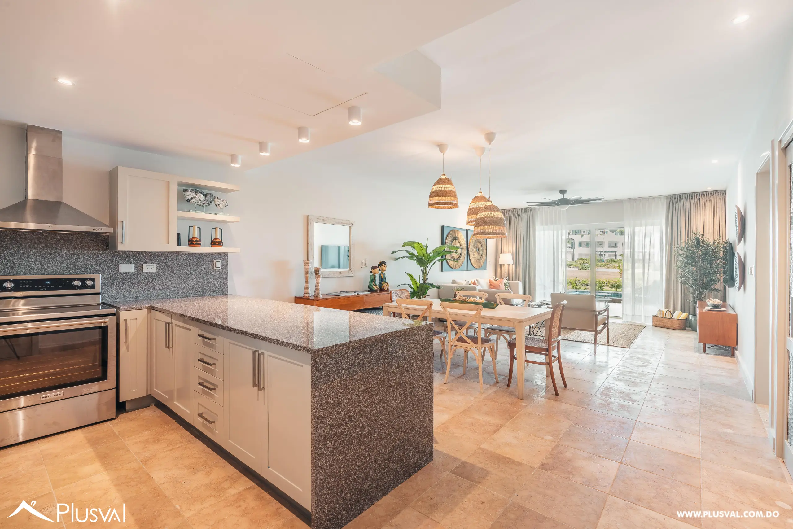 Exclusivo apartamento en Cap Cana con piscina privada y acceso directo a la playa 474395