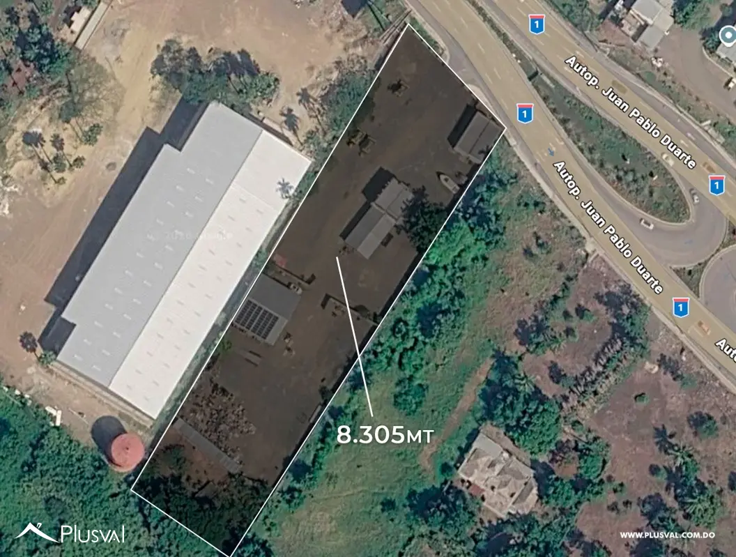 Terreno Comercial de Alto Tránsito con Acceso Directo a la Autopista Duarte 516776