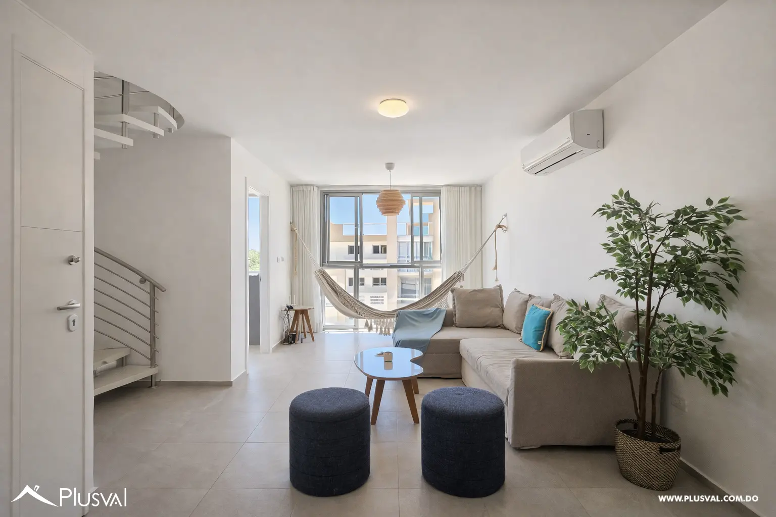 Penthouse amueblado en South Beach, Playa Nueva Romana con terraza privada 505792
