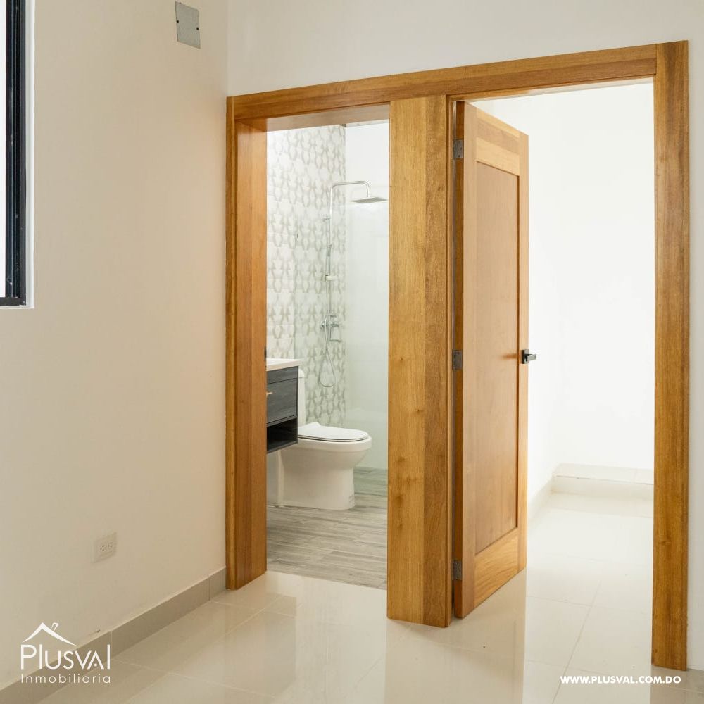Apartamento en planos con patio privado, ubicado en zona residencial de Santiago, 371500
