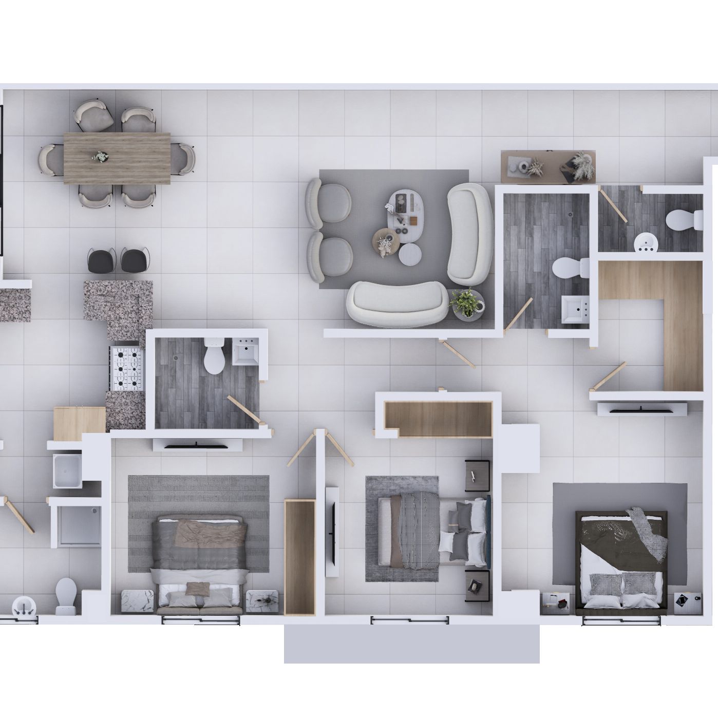 Apartamento en venta en Los Prados 412674