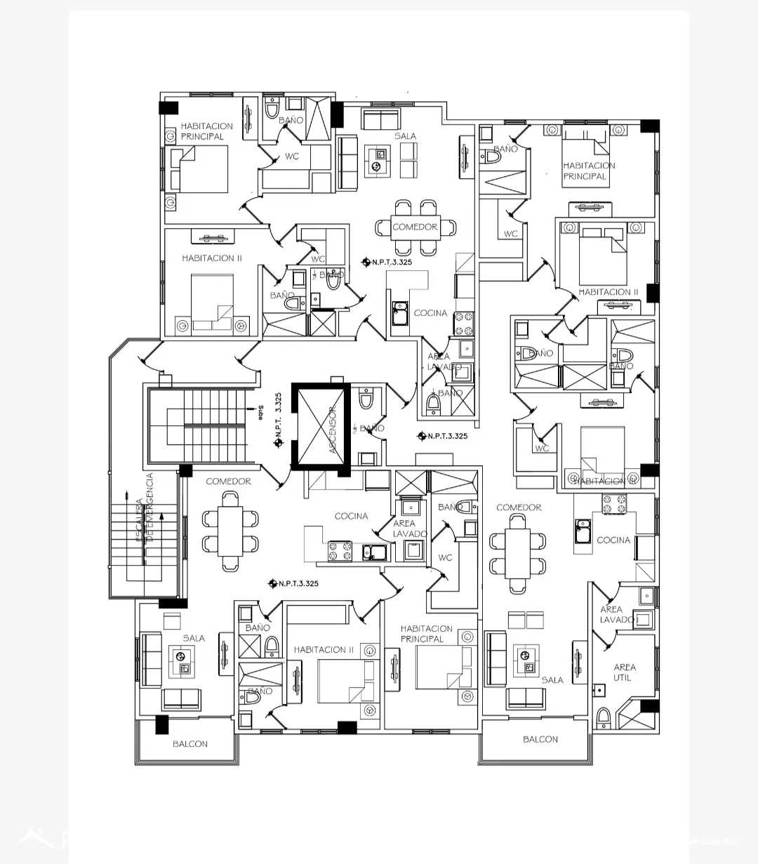 Proyecto de apartamentos en los Restauradores con Jacuzzi y Gimnasio 510511