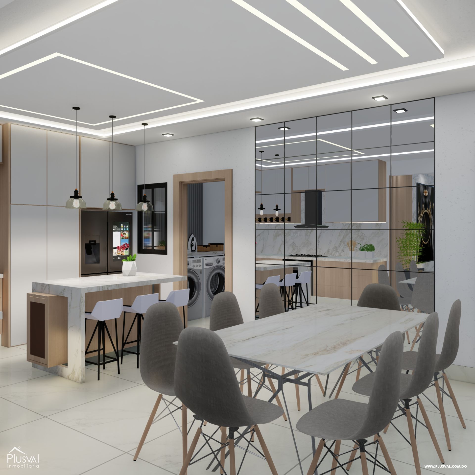 Amplio apartamento en venta en plano en la Urbanización Thomen 418625
