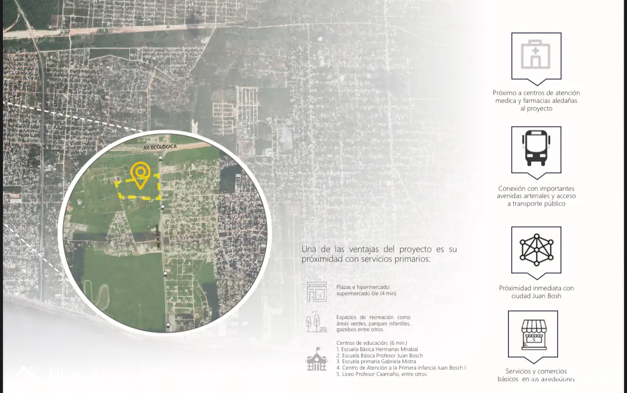 Apartamento en venta en Ciudad Juan Bosch | Nuevo, 2 habitaciones + estudio y 1 parqueo 466994