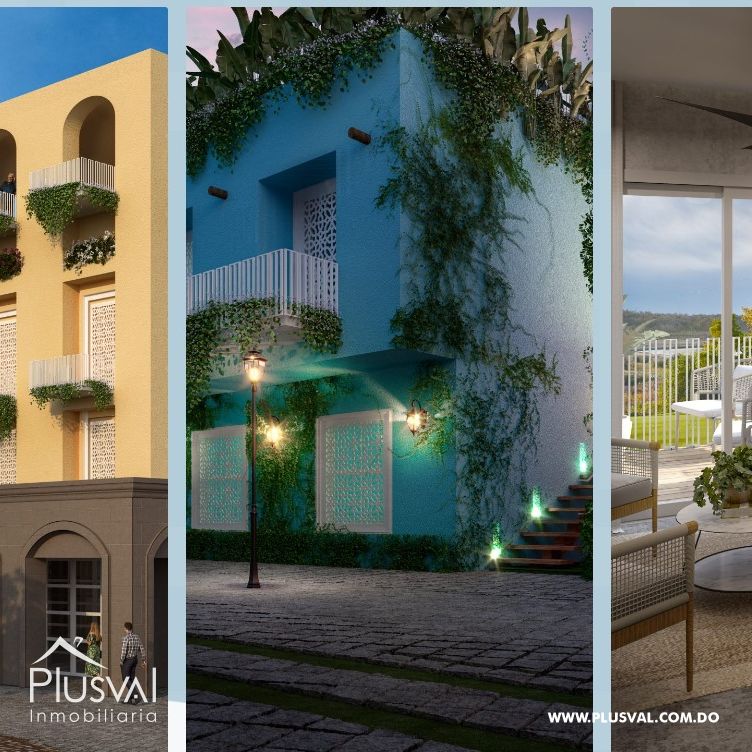 PUEBLITO CARIBEÑO, Apartamento de 2 dormitorios con rooftop 265986