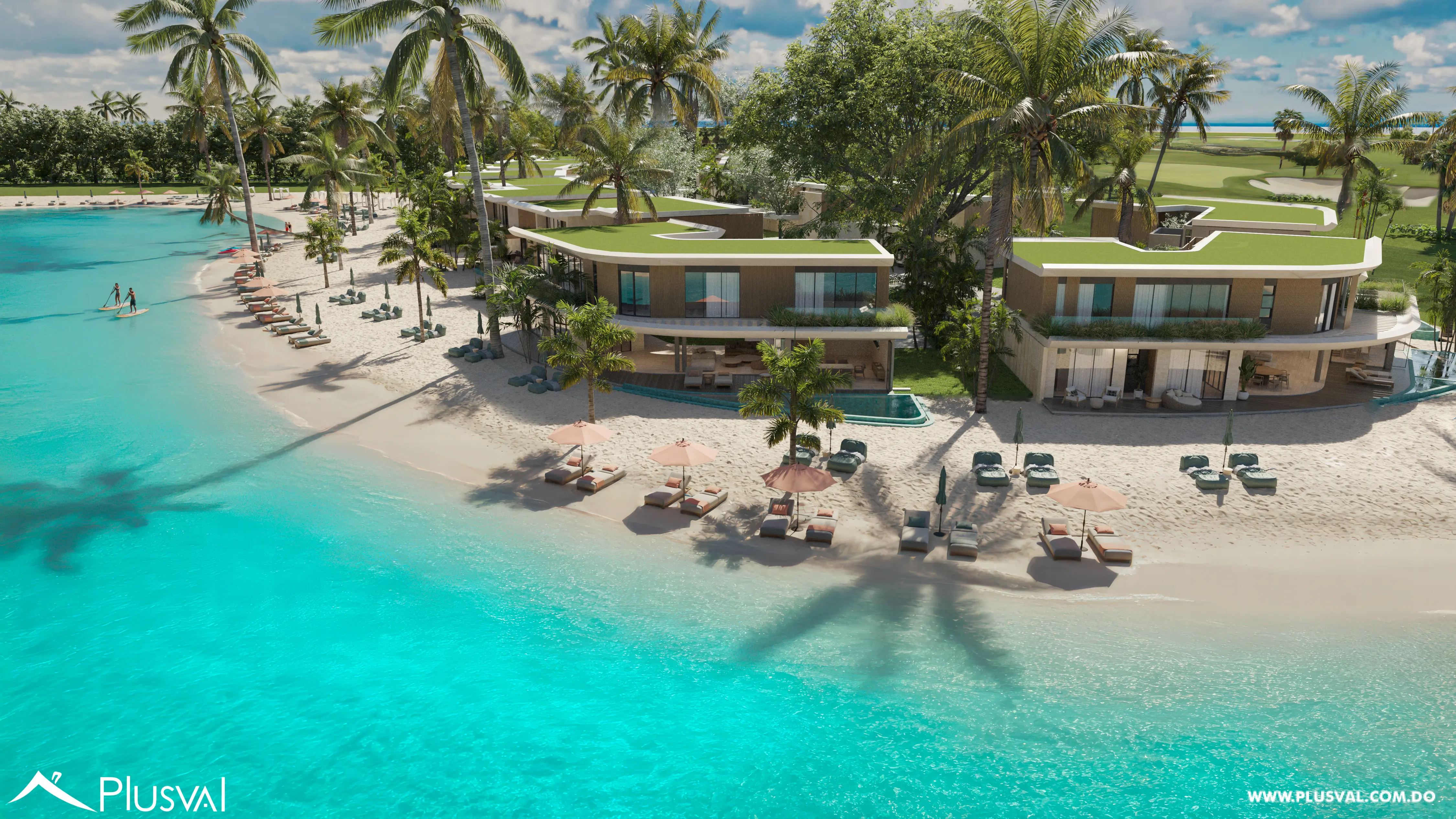 Villa Unifamiliar con acceso a Playa Artificial 483615