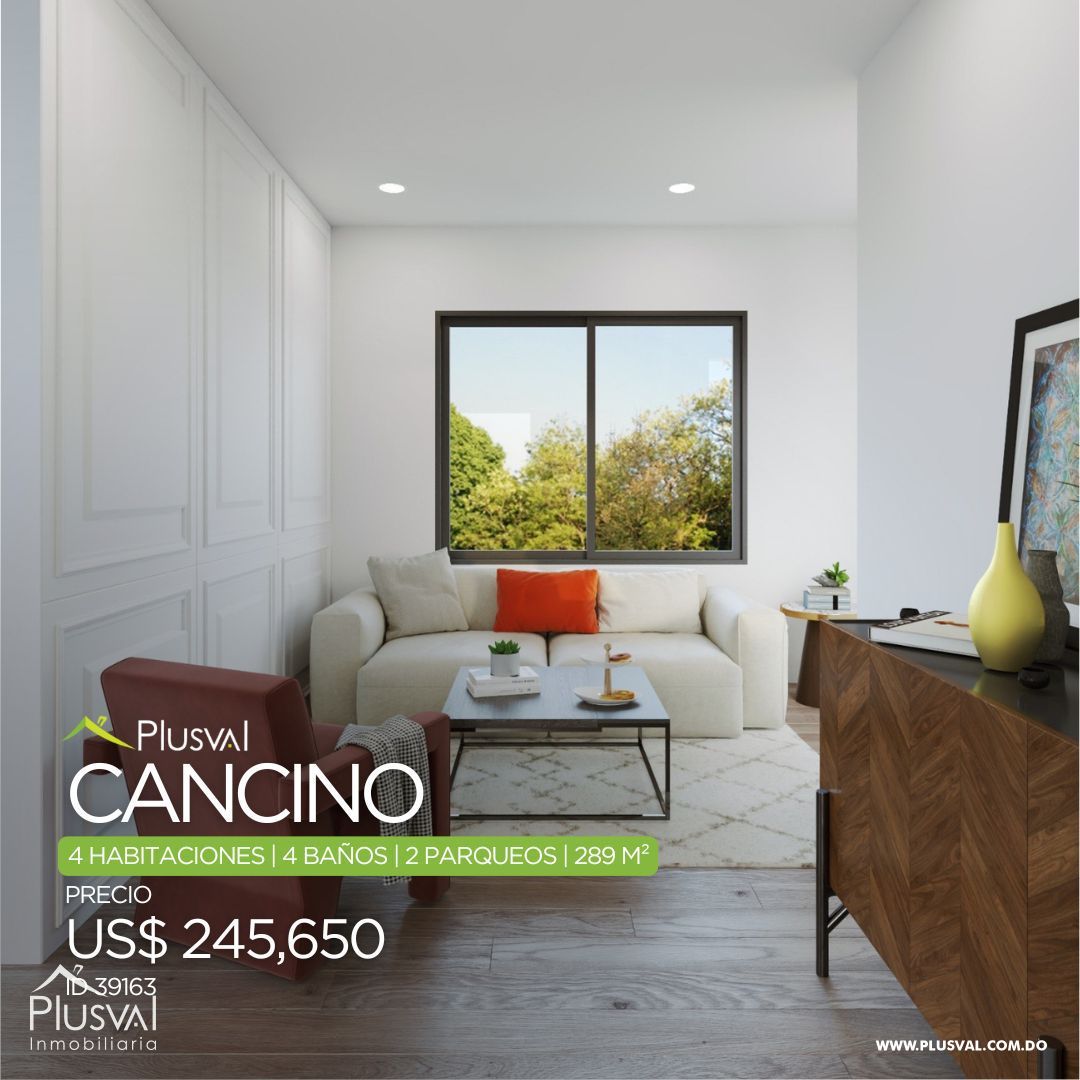 Casa de tres niveles con terraza en Altos de Cancino 379155