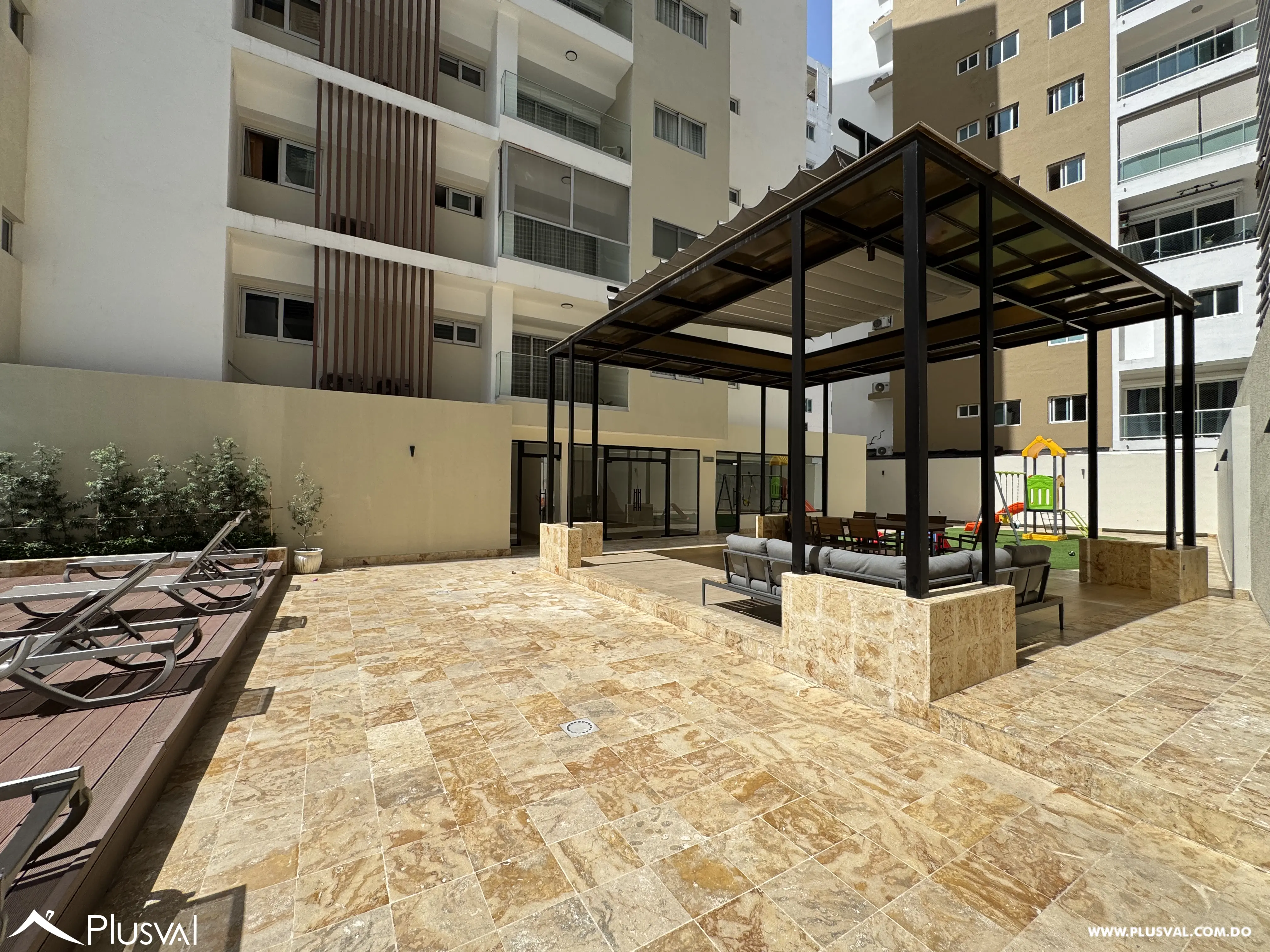 Apartamento de lujo amueblado en alquiler en Naco – 1 habitación y 2 parqueos 523656