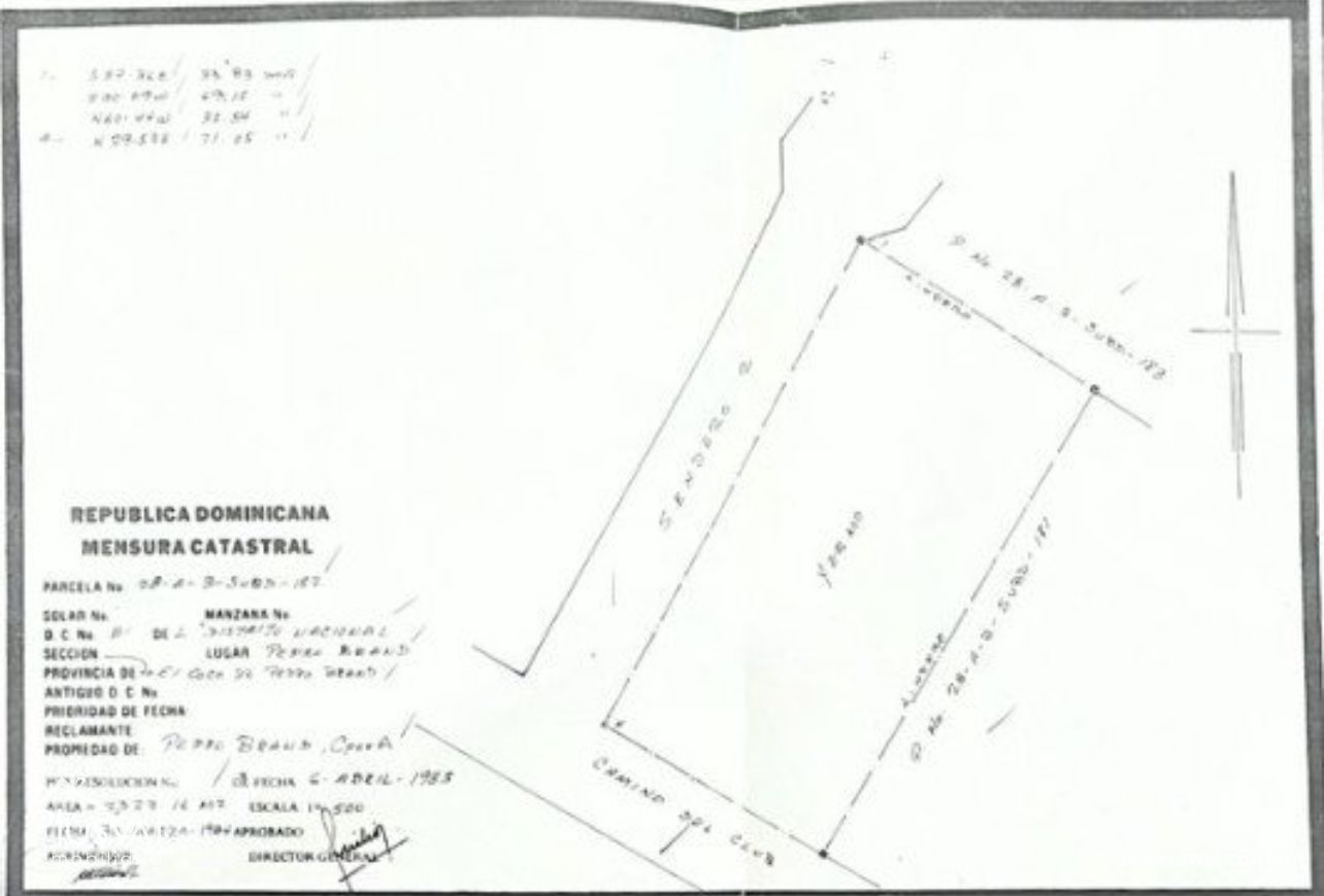Solar de 4,551 m² en Vacacional La Isabela, en Pedro Brand 470079