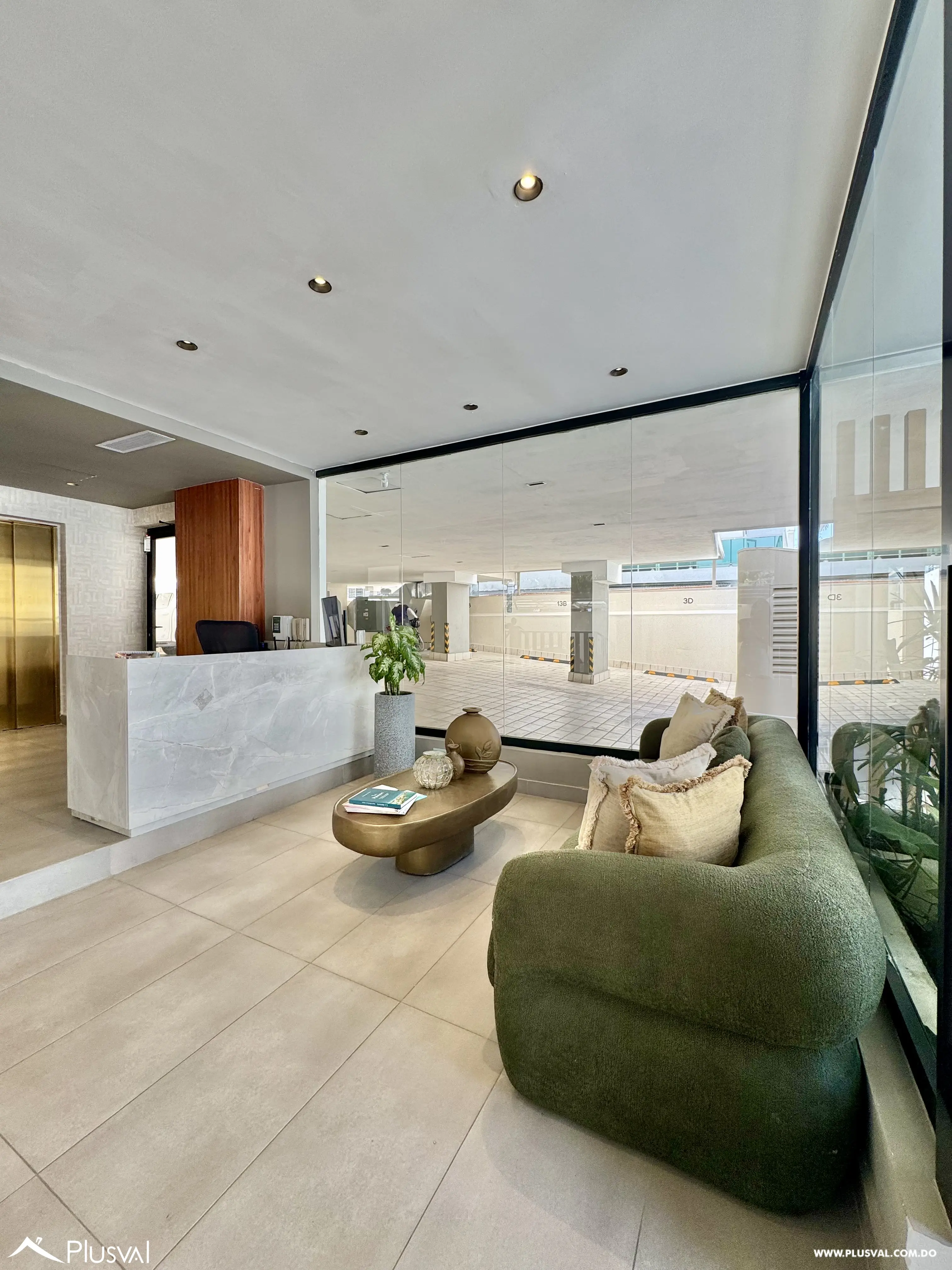 Alquilo Maravilloso Apto de 1h. en Piso Alto en Piantini 519088