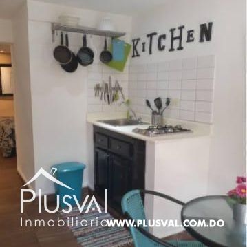 Apartamento estudio amueblado en Piantini 389302