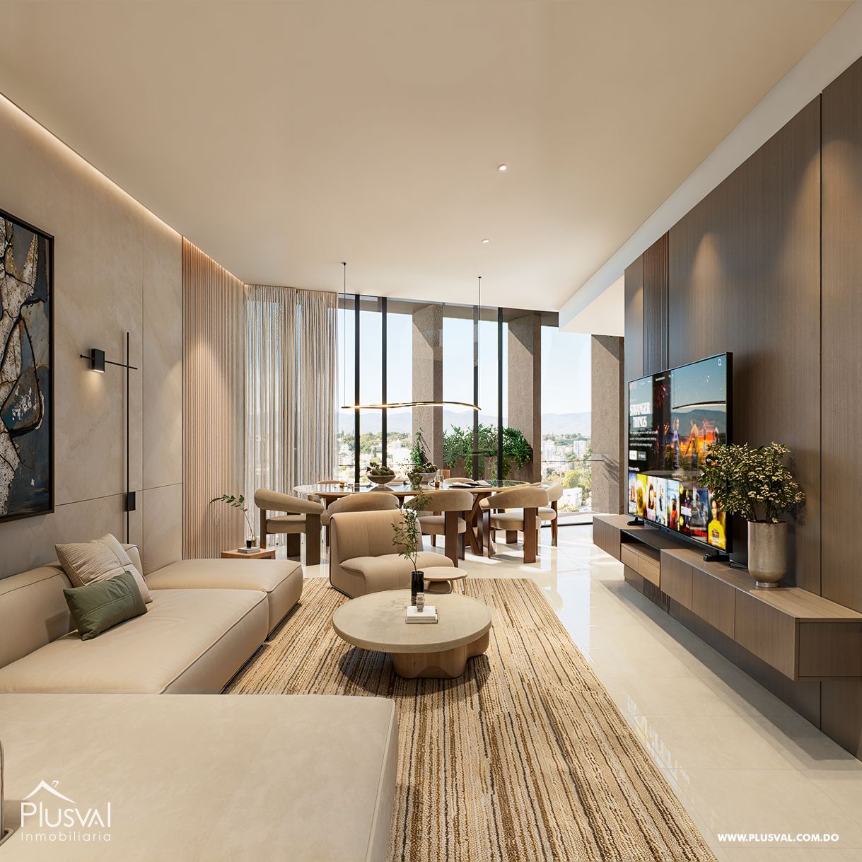 Moderna torre residencial en sector exclusivo en Santiago. 430944