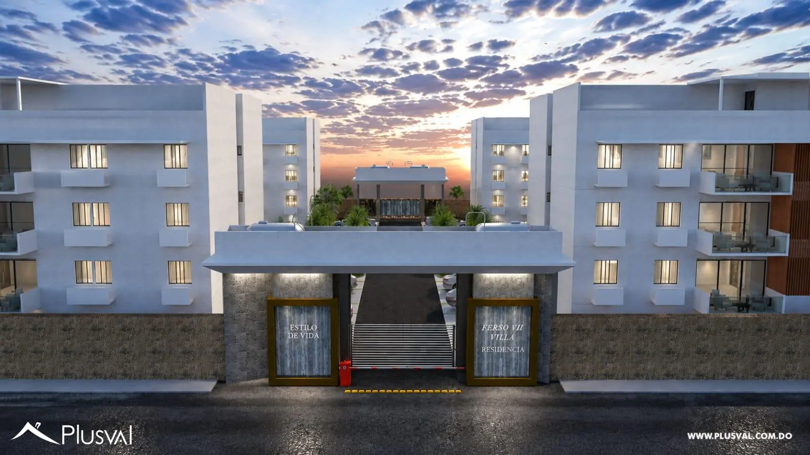 Apartamentos en La Romana con piscina y plaza comercial 515434