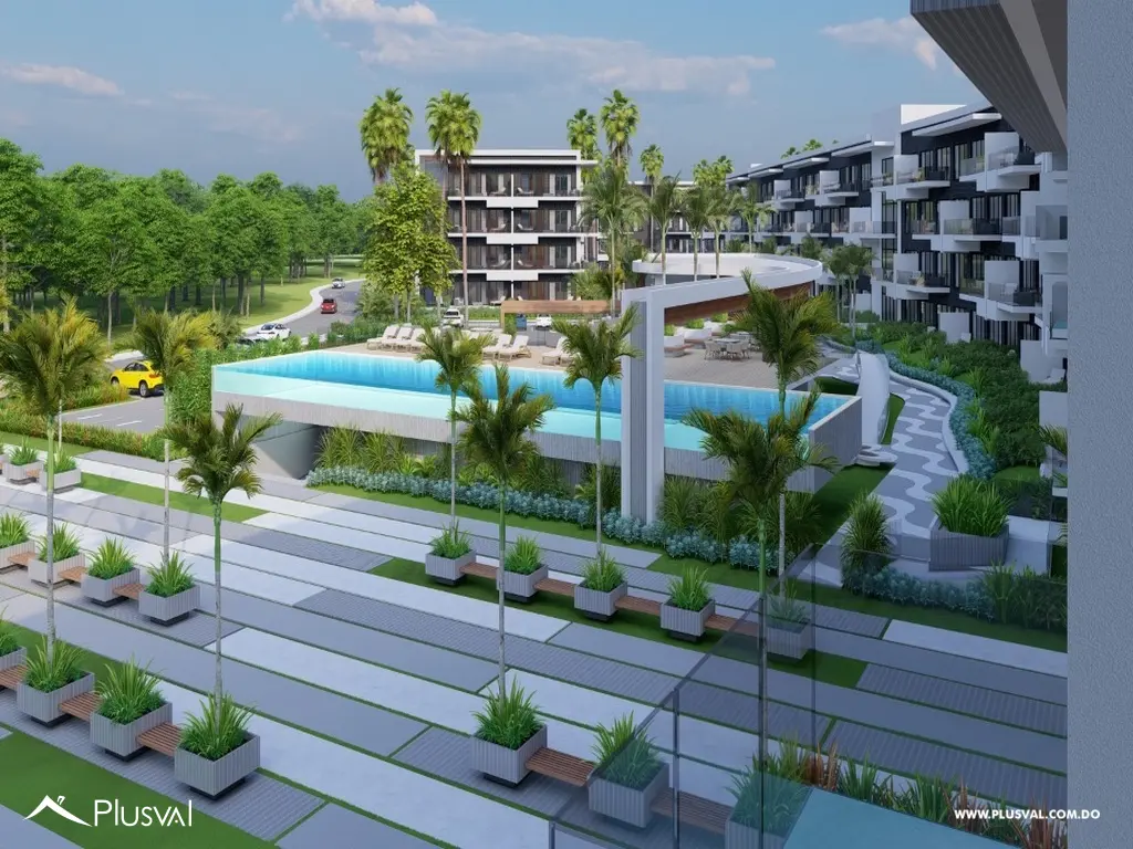 Moderno apartamento de 2 Habitaciones en venta - Vista Cana 532454