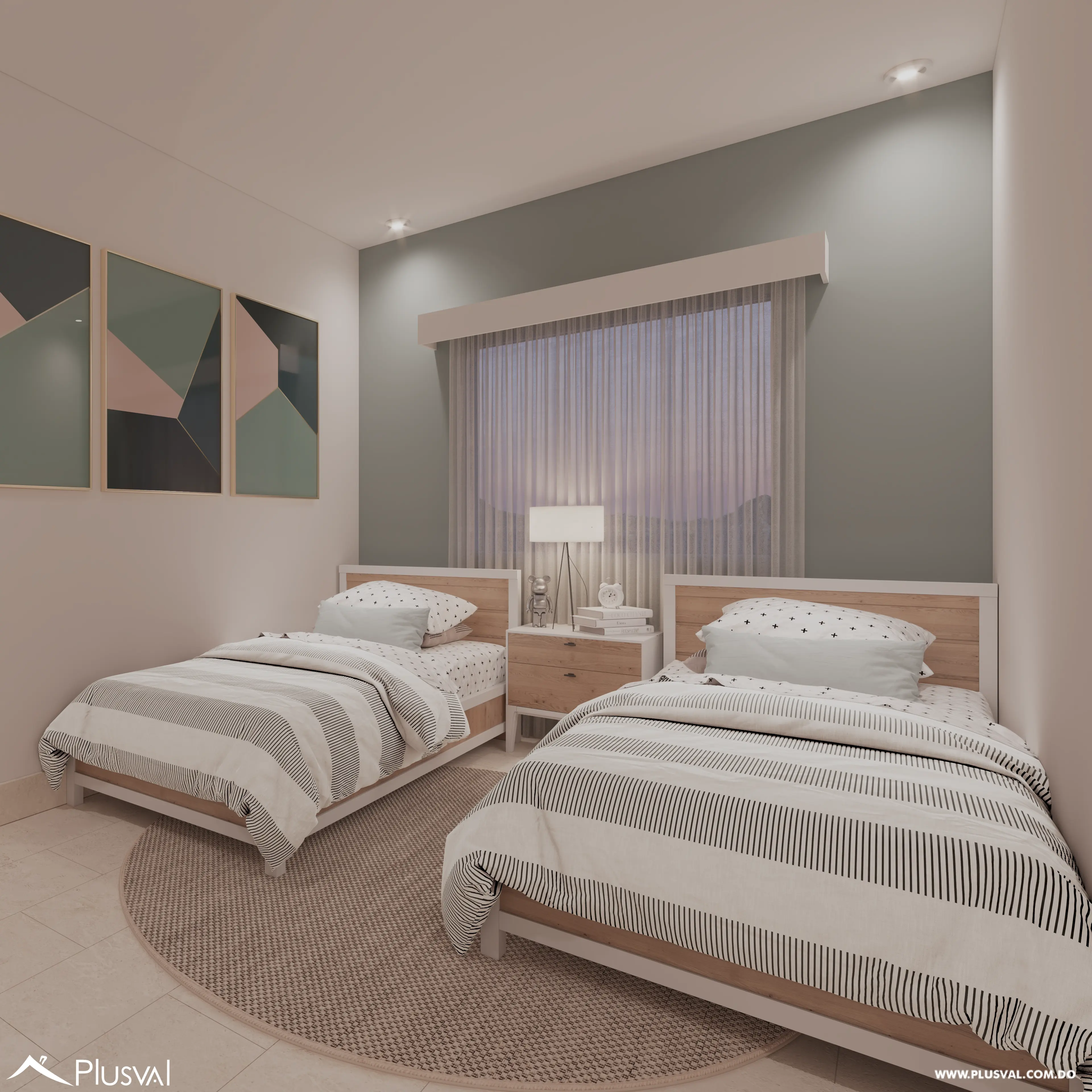 Moderna torre de apartamentos en la Barranquita, Santiago. 474276