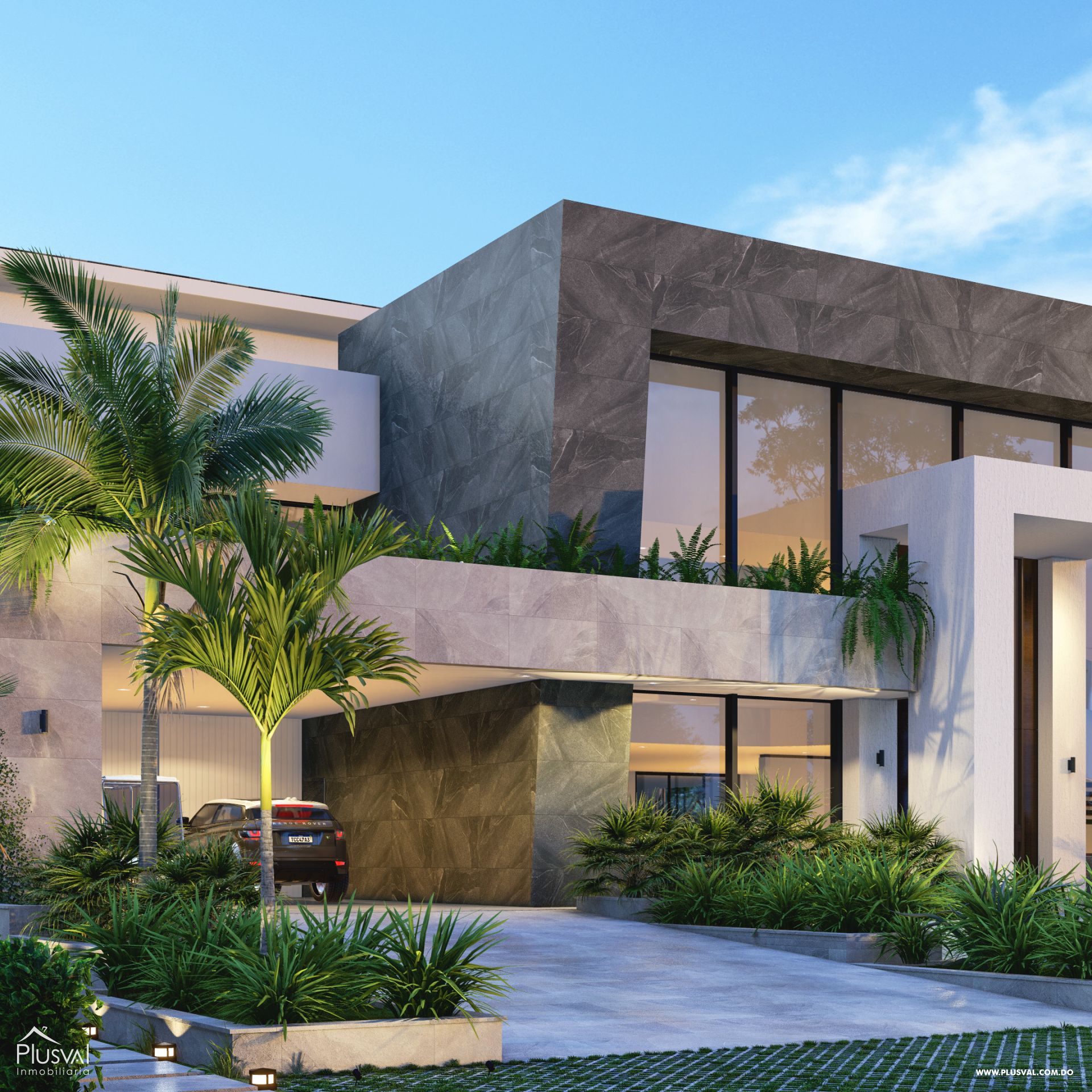 Villa con vista al campo de Golf en Cap Cana 286559