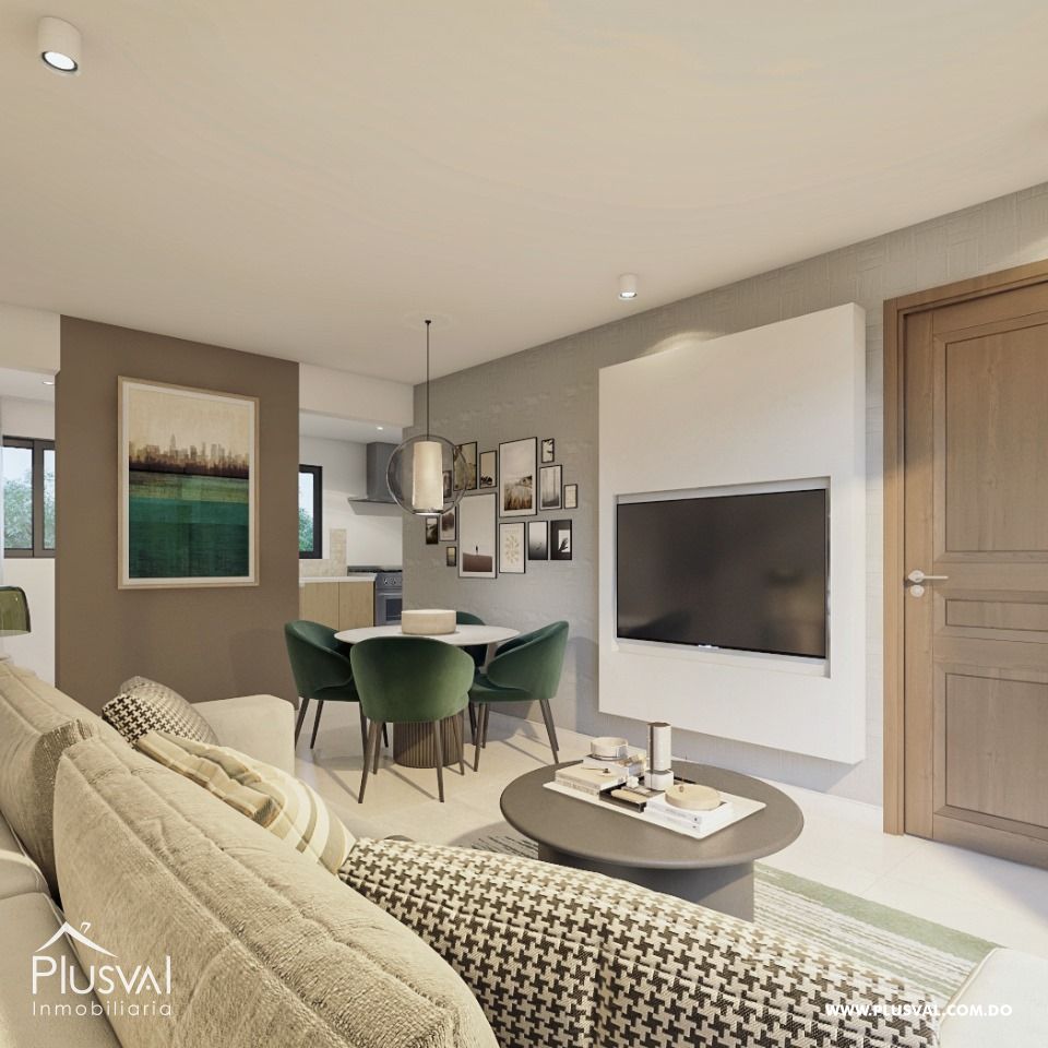 Apartamentos en venta en Pueblo Bávaro con patio 413922