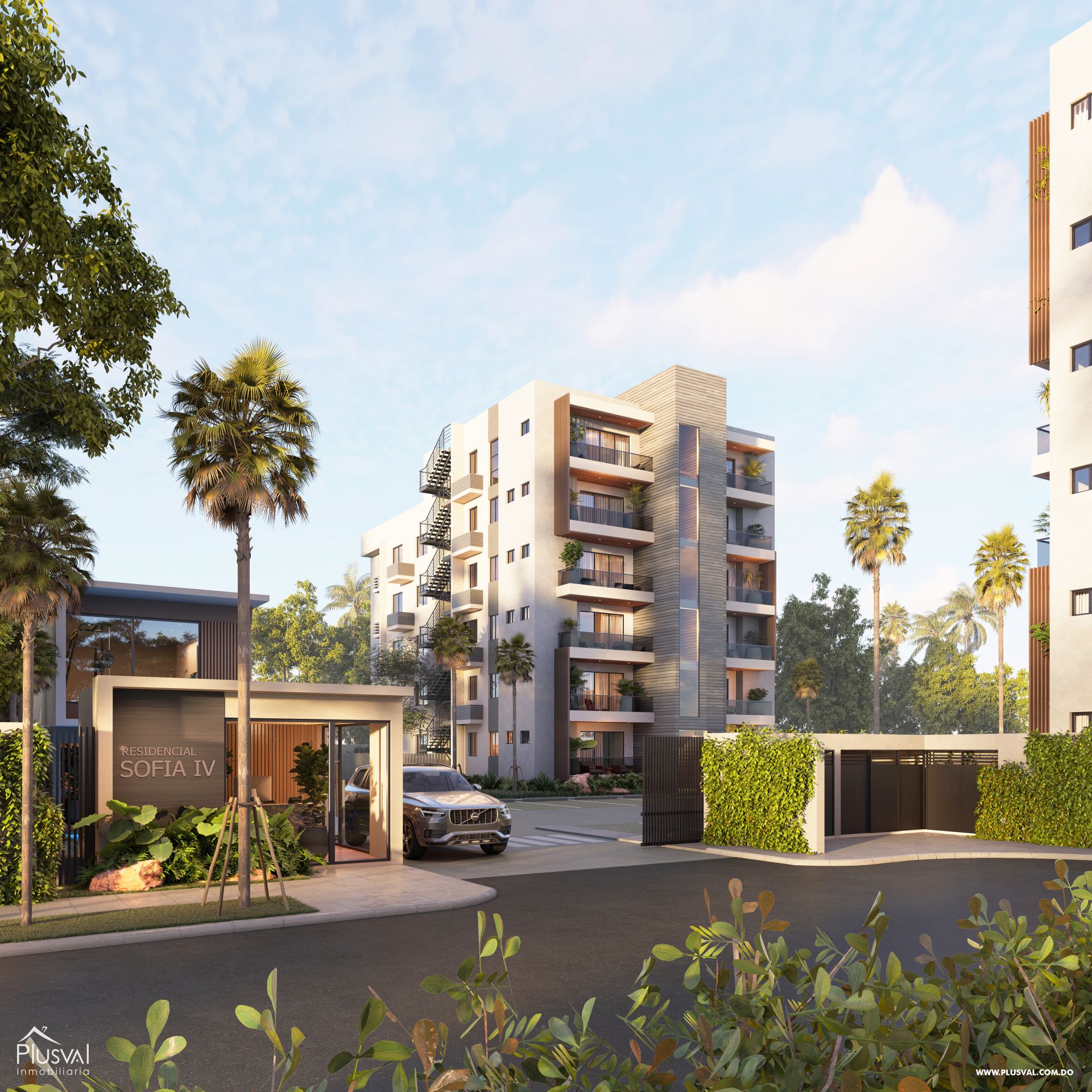 Apartamentos en proyecto cerrado tipo torre con área social y piscina. 261079