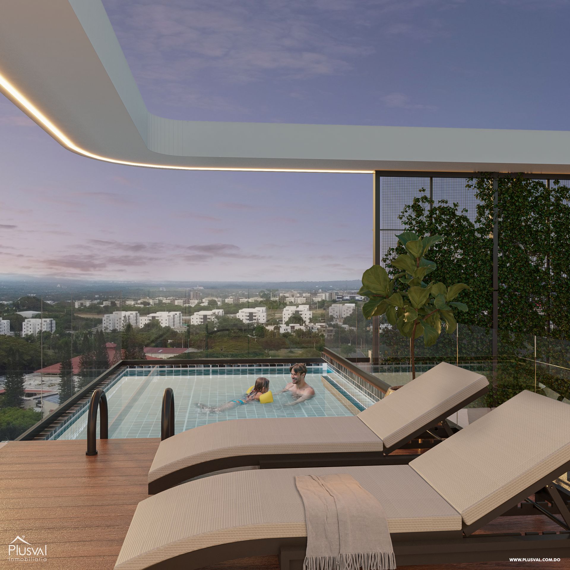 LIVING GOLDEN Amplio Penthouse en construcción con vistas panorámicas de 360 grados de la ciudad y sus alrededores. 337996