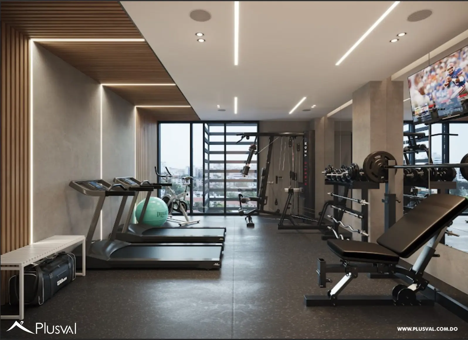 Apartamento con estudio en venta en Evaristo Morales 454071