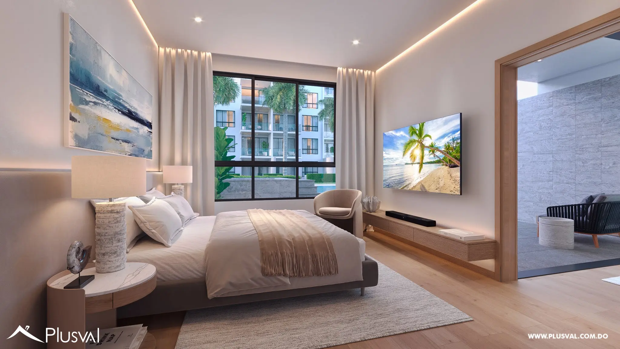 Proyecto de apartamentos de 3 habitaciones en Punta Cana 465890