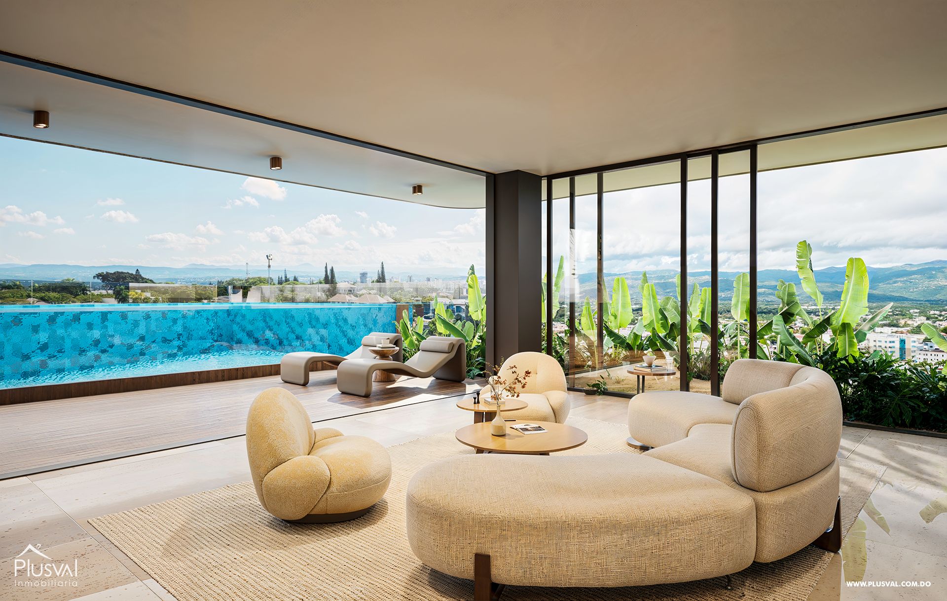 Moderna torre residencial en sector exclusivo en Santiago. 430967