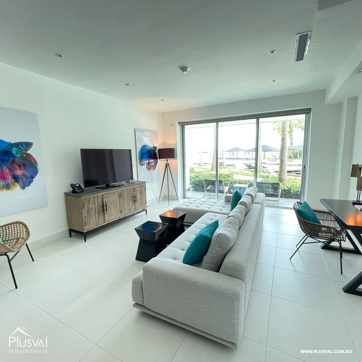 Exclusivos Apartamento de 2 Habitaciones en Proyecto Cerrado Frente al Mar. 342341
