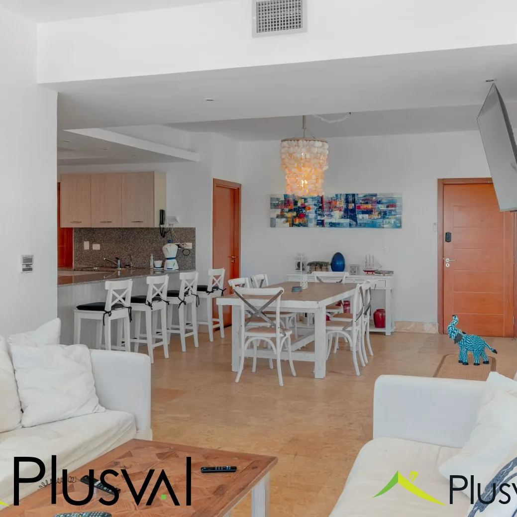 HERMOSO APARTAMENTO FRENTE AL MAR , EN PLAYA NUEVA ROMANA 442581