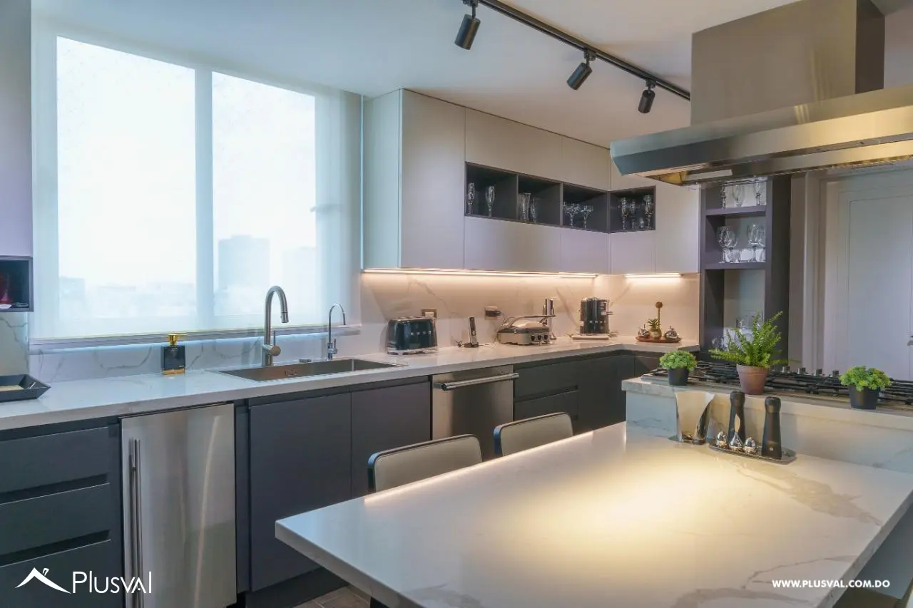 Lujoso Penthouse en Piantini- Automatizado y Linea Blanca 500259
