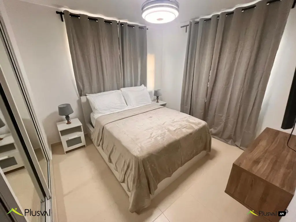 Apartamento Amueblado en Venta en Pueblo Bávaro – 2 Hab, Piscina 447847