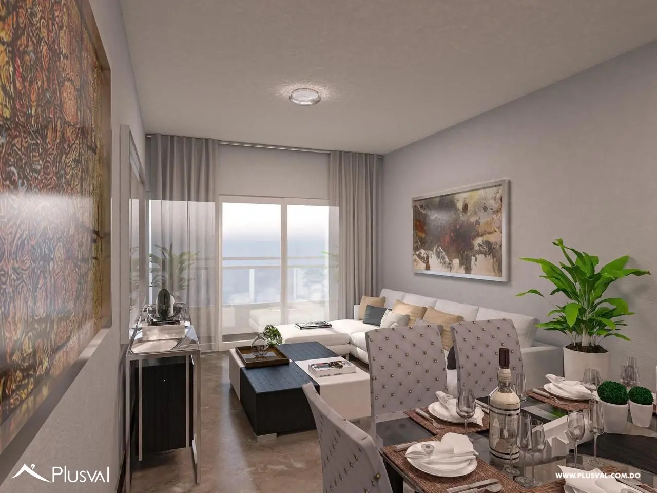 Apartamento en Venta en Prado Oriental con Áreas Sociales y Gym | 2 Habitaciones y 2 Parqueos 505650