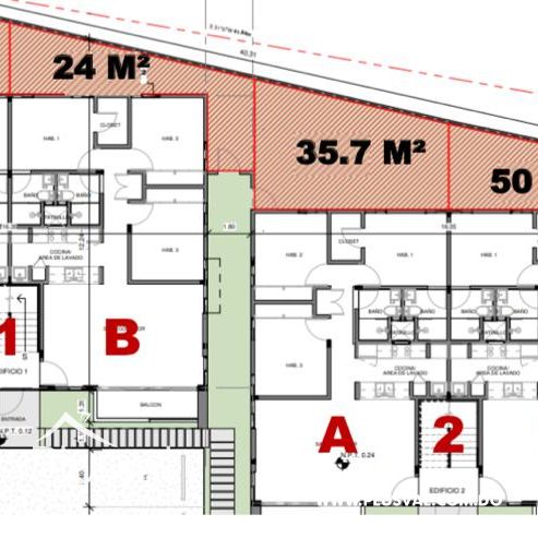 Venta de apartamento de 3 habitaciones en la Urbanización De los Doctores 299878