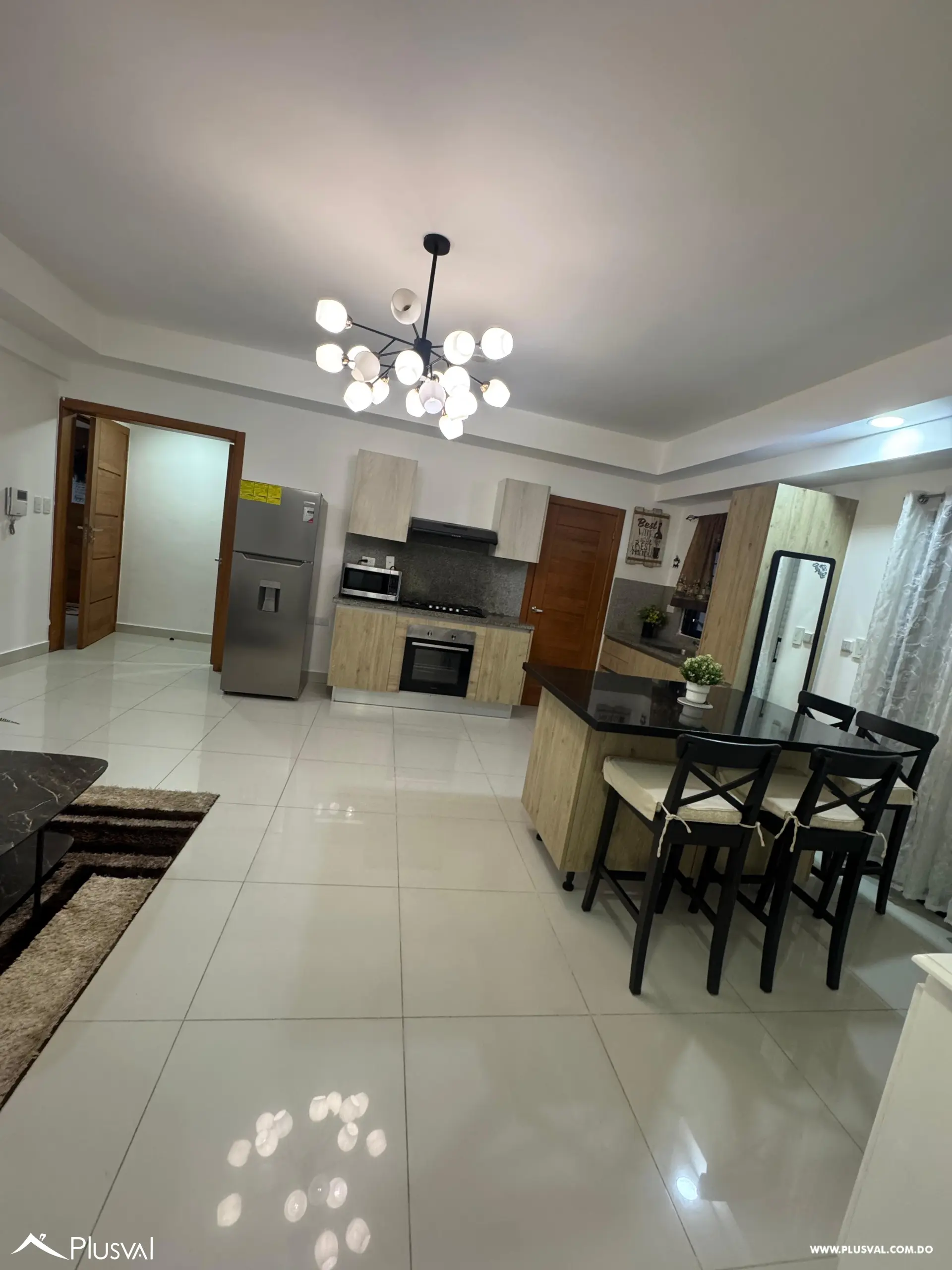 Venta de apartamento en torre moderna con linea blanca 473296