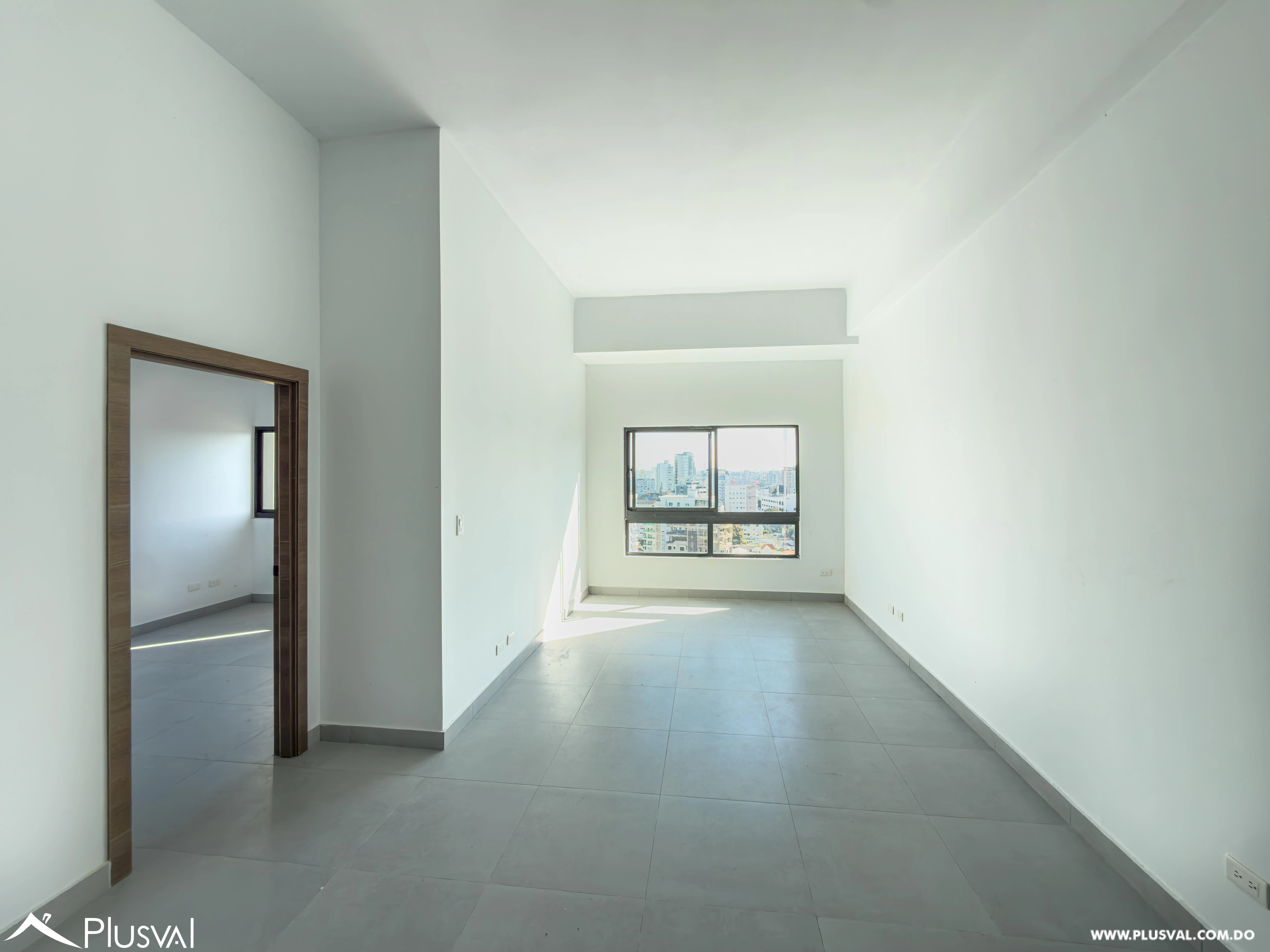 Apartamento de 1 Habitación en Alquiler en Naco – Piso 13 con Línea Blanca y Amenidades 491074
