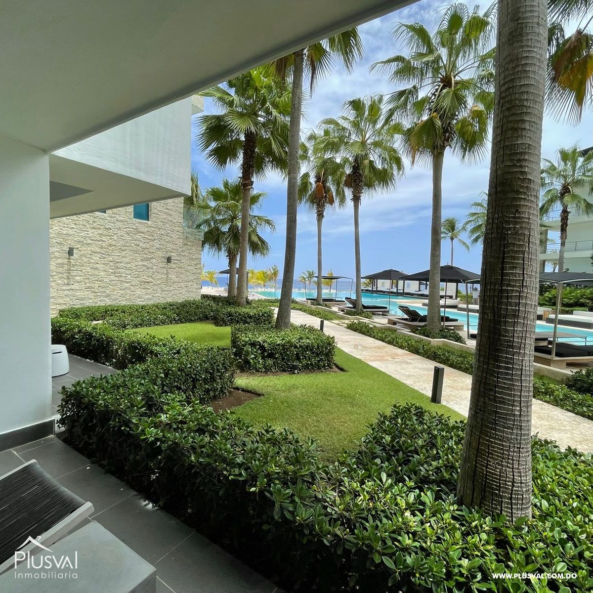 Exclusivos Apartamento de 2 Habitaciones en Proyecto Cerrado Frente al Mar. 342331