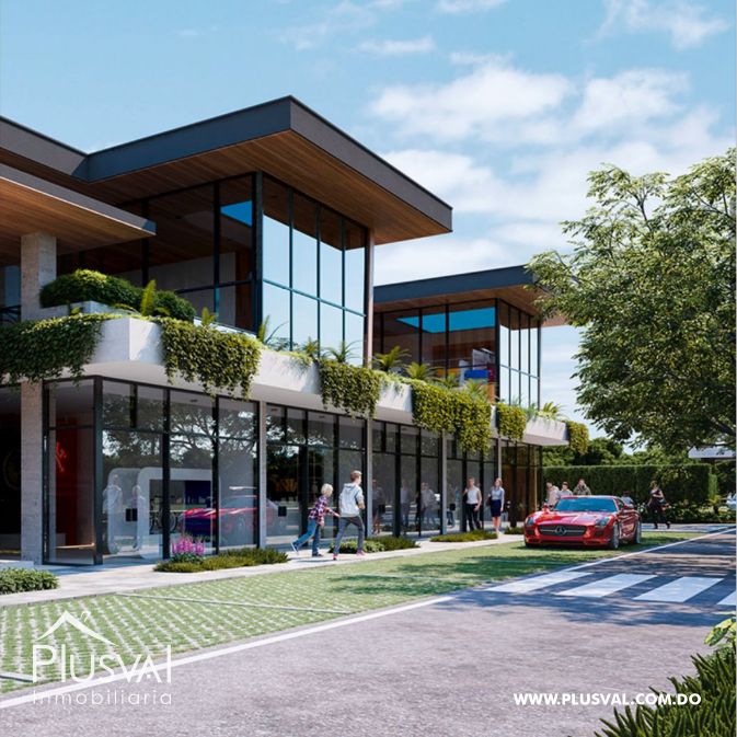 Venta de Oficinas en Downtown Punta Cana de doble altura y terraza 411920