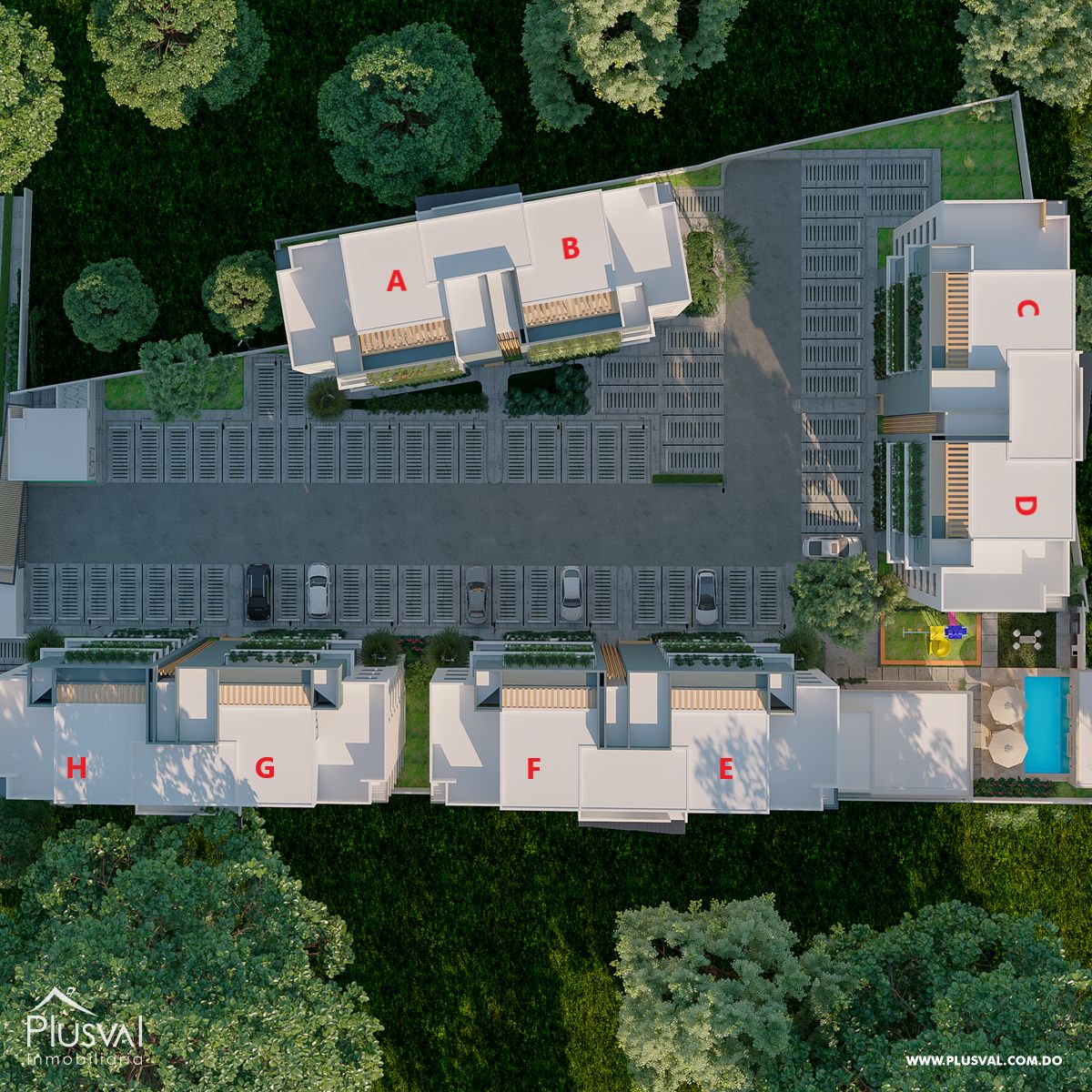 Modernas torres de apartamentos ubicadas en una zona estratégica, Las Damas, en la ciudad de Santiago 338130