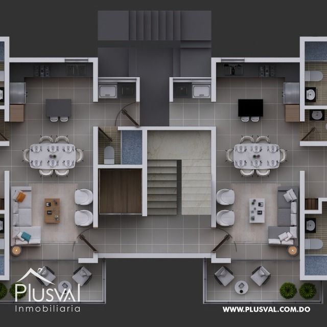 Nuevo proyecto de Torres de Apartamentos con Piscina y Area Social. 300463