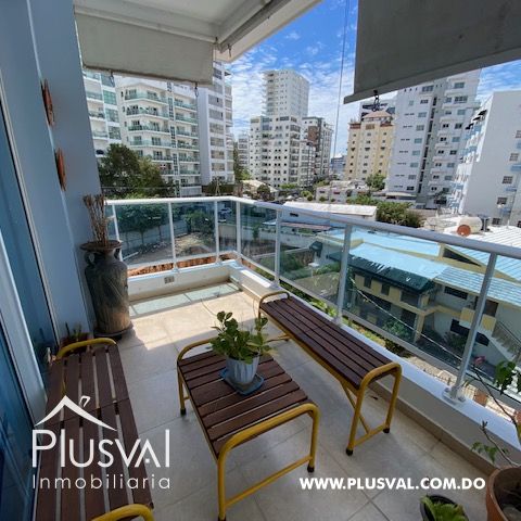 Apartamento amueblado en alquiler de una habitación en Naco 421393