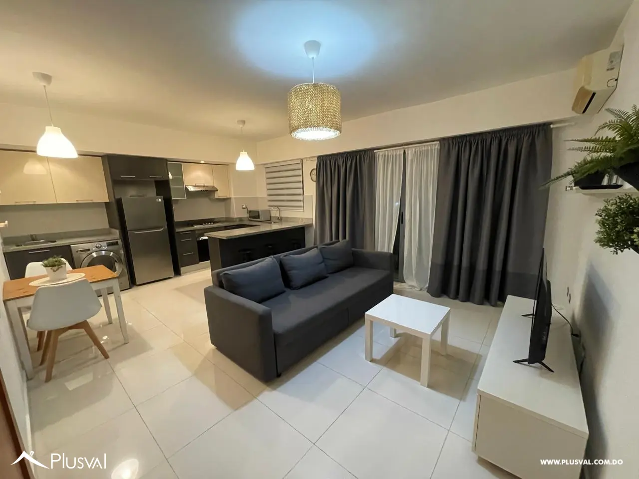 Apartamento amueblado en alquiler en Gazcue 471376