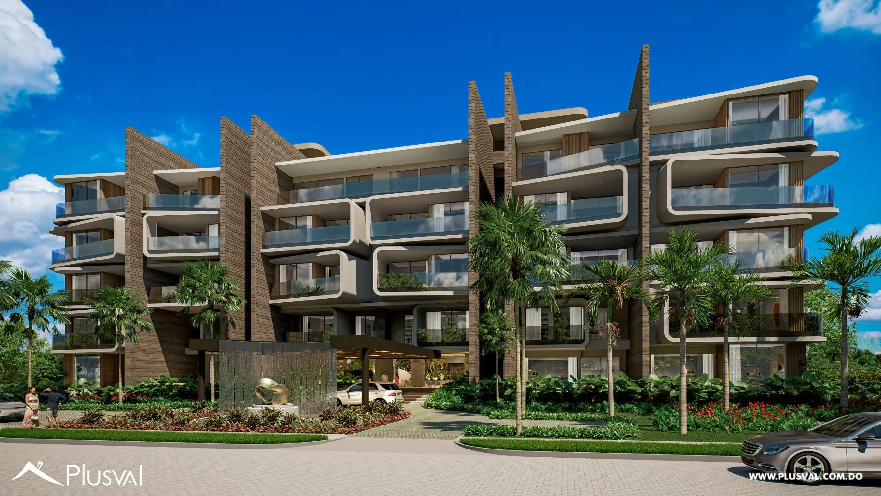 Elegante Apartamento de 2H + Servicio en Cap Cana con Vista al Lago. Moari by Hermida 531497
